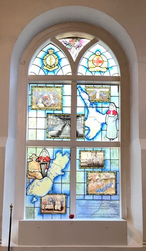 Stained glass window